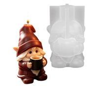 Christmas Silicone Molds Reusable 3D Handmade Wax Decoration