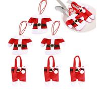Christmas Silverware Bags,Christmas Dining Table Decoration,Tableware Bags | for Spoon Knives Fork Tree Restaurant Hotel Party Holiday Festival Dinner