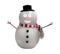 Christmas Singing Snowman Figurine，Talking Animated Blink Snowman，Santa Claus Decorations，Can Project Snowflake Patterns，Play Holiday Music，Suitable For Winter Parties,Holiday Decoration Embellishment