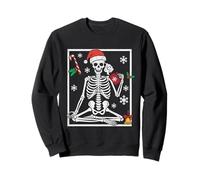 Christmas Skeleton Coffee Mug Xmas Men Women Kids Youth Sweatshirt