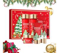 Christmas Skin Care Set, Fruit Extract Cleanser & Hydrating Brightening Skincare Long Tail, Gentle Moisturizing Main Feature, Gift Category with Usage for Mother Female Teen Girl Dry Sensitive Skin