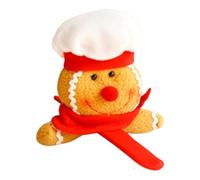 Christmas Slap Bands, Slap Bracelet-Lebkuchenmann Bracelet | Creative and Sweet Toy, Soft Bracelet for Women, Christmas Decoration Enjoy the Christmas Season with