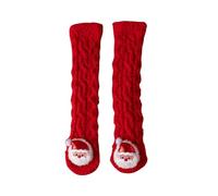 Christmas Slipper Socks Kids Baby Christmas Stocking Xmas Socks Kids Warm Comfortable Winter Red socks For Newborns And Toddlers Cute Xmas Pattern Baby