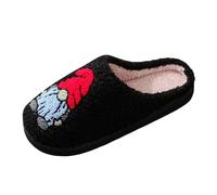 Christmas Slippers Women Men Fluffy Slipper Soft Reindeer Moose Cookie Man Santa Claus Heart Motif Cozy Indoor Outdoor House Xmas Christmas Gifts Fluffy Slippers Women Men Ladies Comfy Warm Plush