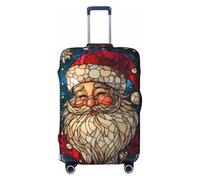Christmas smile Santa Claus decoration Travel Luggage Covers - Elasticity Suitcase Covers Protector for Luggage 18-32 Inch