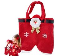 Christmas Snack Bags, Santa Claus Pants Themed Bottle Holder - Wine Bottle Bags | For Weddings, New Year's Eve Parties, Family Meetings Celebrations Holidays