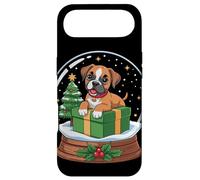Christmas Snow Globe Boxer Dog X-Mas Tree Case for iPhone Air