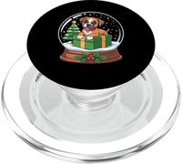 Christmas Snow Globe Boxer Dog X-Mas Tree PopSockets PopGrip for MagSafe