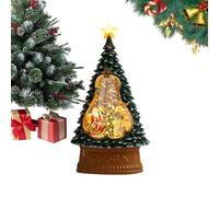 Christmas Snow Globe, Christmas Glowing Globe Decoration USB Musical Snow Globes With 6 Hour Timer Holiday Ornament For Windowsill Dining Room Living Room Bedroom