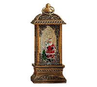Christmas Snow Globe - Festive Decorative Ornament, LED Globes for Holidays, Winter Scenes Decoration | Bright Display with Sparkling Effect for the Living Room Shelf,