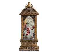 Christmas Snow Globe - Festive Decorative Ornament, LED Globes for Holidays, Winter Scenes Decoration | Bright Display with Sparkling Effect for the Living Room Shelf,