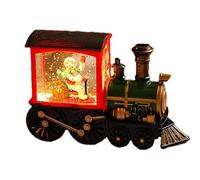 Christmas Snow Globe Lantern, Christmas Steam Steam Train Shaped Snowflake Lighted Snow Globe, LED Battery Powered Snow Globe Lantern For Christmas House Decoration