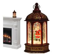 Christmas Snow Globe Lantern | Festive Home Decoration for Christmas | Illuminated Party Decoration for Home Activities Office Parties Gathering Festivities