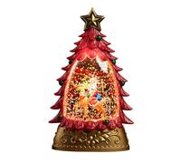 Christmas Snow Globe Lantern, Romantic Falling Snow Globe Lights LED Lighted Xmas Decoration for Girlfriend Boyfriend Husband Wife Decoration Present