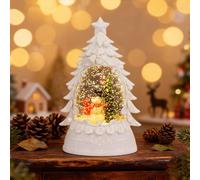Christmas Snow Globe Light Up, Snow Globes Battery Operated, Snowman Globe with Glitter Water Spinner Warm LED, Christmas Lanterns Snowing for Table Top Xmas Decoration