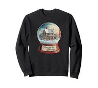 Christmas Snow Globe Winter House Cozy Christmas Sweatshirt