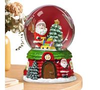 Christmas Snow Globes Musical | Cute Elegant Music Ball Water Globe Christmas Decoration, Crystal Balls Battery Powered For Shelves Living Rooms Desks Bedrooms