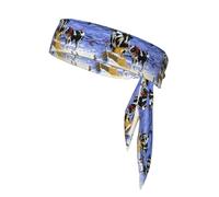 Christmas Snow Milk Cow Printing 1 Pieces Headband Hair Band Unisex Dry Head Tie Sport Band For Basketball Running Tennis