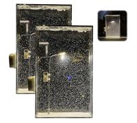 Christmas Snow Scene Nightlight,Snowy Night Street Lamp DIY Materials Snow Night Light Christmas Decor,Realistic Snowy Night Street Lamps,It's an Excellent Gift to Give to Friends and Love in Winter