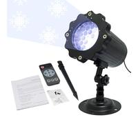 Christmas Snowfall Projector 360° Rotating Function Christmas Lighting