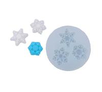 Christmas Snowflake Cake Mold Dishwasher Safe Silicone Materials for Baking and Festival Dessert Snowflake Silicone Mold for Beginners