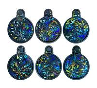 Christmas Snowflake Crystal Epoxy Resin Silicone Mold Handmade Keychain Jewelry Making Pendant Keychain Molds for Epoxy Resin