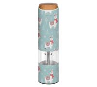 Christmas Snowflake Llama Electric Pepper Grinder Pepper Mill