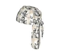 christmas snowman 1 Print Cycling Headwrap Under Helmet Skull Cap Sweat Wicking Quick Dry for Patriotic Event Gift
