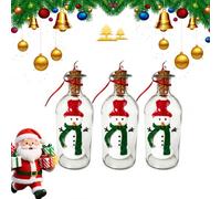 Christmas Snowman Message in a Bottle,ChristmasKeepsake
