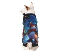 Christmas Snowman Performing Magic Tricks Dog Hoodie - Soft & Breathable Pet Clothes for Small to Large Dogs, Stylish and Comfortable Dog Clothes