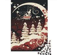 Christmas Snowman Puzzles for Adults,1000 Piece Jigsaw Puzzles for Adults, Paper Puzzle Fun Decompressing Game 1000pcs (38x26cm)