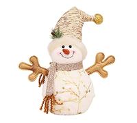 Christmas Snowman With Mistletoe Doll Winter Wish For December Snow Christmas For Housewarming Toy Figures