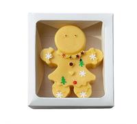 Christmas Soap Bars,Holiday Soaps Mix gift set,Holiday Glycerin Snowflake Xmas Tree Santa Clause Gingerbread Men Soap,for Guests Xmas Wedding Holiday Stocking Stuffer Party Favors