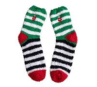 Christmas Socks Christmas Tree Snowflake Snowman Bow Cotton Socks Novelty Colourful Pattern Christmas Socks Dress Socks Cute Design Socks for Men Women White Men's Sneaker Socks, Mint Green, One Size