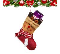 Christmas Socks For Family Cute Christmas Stocking Decorations Christmas Candy Chocolate Fillings Tree Fireplace Mantel Fam