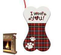 Christmas Socks for Pets | Christmas Gift Stocking with - Holiday Door, for Girls Boys Adults Children Shelf Class Party Crafts Awards Snacks Holidays Winter