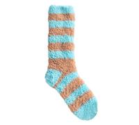 Christmas Socks Women Cotton Cozy Ladies Bed Thermal Slipper Warm Womens 4-7 Fluffy for Men Xmas Boot Coffee-b