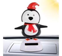 Christmas Solar Dancing Figures - Swinging Snowman, Reindeer, Santa Claus and | Christmas Series Car Dolls | Solar Powered Swinging Figures - Festive Dashboard Decoration Holiday Toy Gift