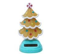 Christmas Solar Dancing Pots Swinging Solar-Powered Shaking Head Figures, Bobblehead Dancer Window Sun Catcher Car Dashboard Decor