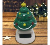 Christmas Solar Dancing Toy, Car Shaking Head Bobblehead Dancer Doll, Christmas Theme Figure Bobble Head Toy, Dancing Santa Bobblehead Figures, Christmas Decoration Car Dashboard Toys