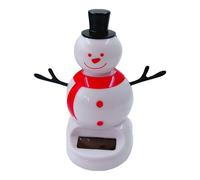 Christmas Solar Powered Dancing Toy,Christmas Santa Snowman Elk Nodding Solar Toys,Solar Christmas Dancing Toys,Car Shaking Head Dancer Doll,Christmas Car Dashboard Decorations, (G)