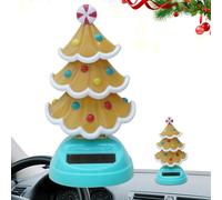 Christmas Solar-Powered Dancing Toy - Solar-Swaying Tree, Decorative Figurine, Motion-Powered Festive Ornament, Dancing Holiday Collectible | Solar-Animated Christmas Display Bringing Joy For Desk