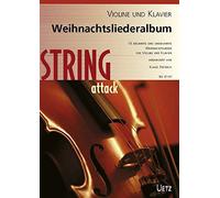 Christmas song album. 16 known and unknown songs for violin and piano (score and voice)