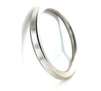 Chrismas Special Punjabi/Sikh Stainless Steel Kada/Kara for Men/Women Internal Diameter 6 CM - 1 CM Thick, Internal Diameter 6 cm, Stainless Steel