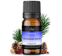 Christmas Spice Fragrance Oil, Christmas Oils for Diffuser, Perfect for Soap, Candle Making, Wax Melts & Diffuser - Great for use in Bath Bombs, Perfume Oil, Christmas Scent - Vegan & UK Made - 10ml