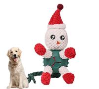Christmas Squeaky Dog Toys, Christmas Dog Chew Toys | Dog Food Dispenser Toy - Squeaky Puppy Toy, Christmas Dog Toy for Food Leakage, Dog Toys