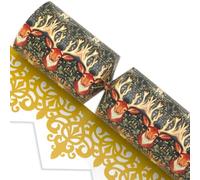 Christmas Stags | William Morris | Makes 6 Large Crackers | Make Fill Your Own