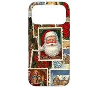 Christmas Stamps Santa Vintage Holiday Postage Nostalgic Case for iPhone 17 Pro Max