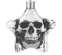 Christmas Star Ornaments - 3.7 Inch Xmas Tree Hanging Decor, Simple Skull Graphic Double Sided Pattern Festive Xmas Pendant, Holiday Home Party Decoration Gifts