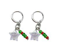 Christmas Star Shape Earrings Fashionable Fruit Dangle Ear Rings Women Accessory